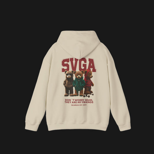 Nº 14 TEDDY BEAR DON´T WORRY MUM - HOODIE - Selvägea