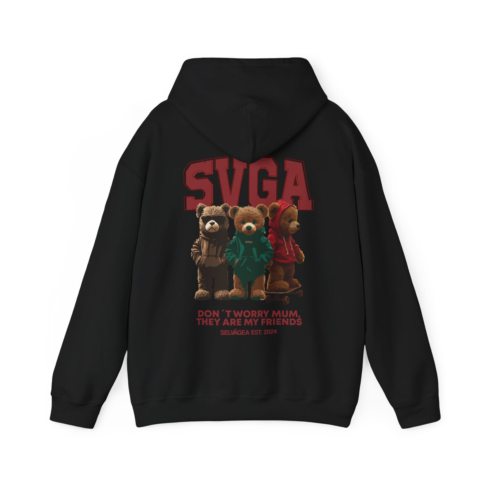 Nº 14 SAN VALENTIN TEDDY BEAR - HOODIE - Selvägea