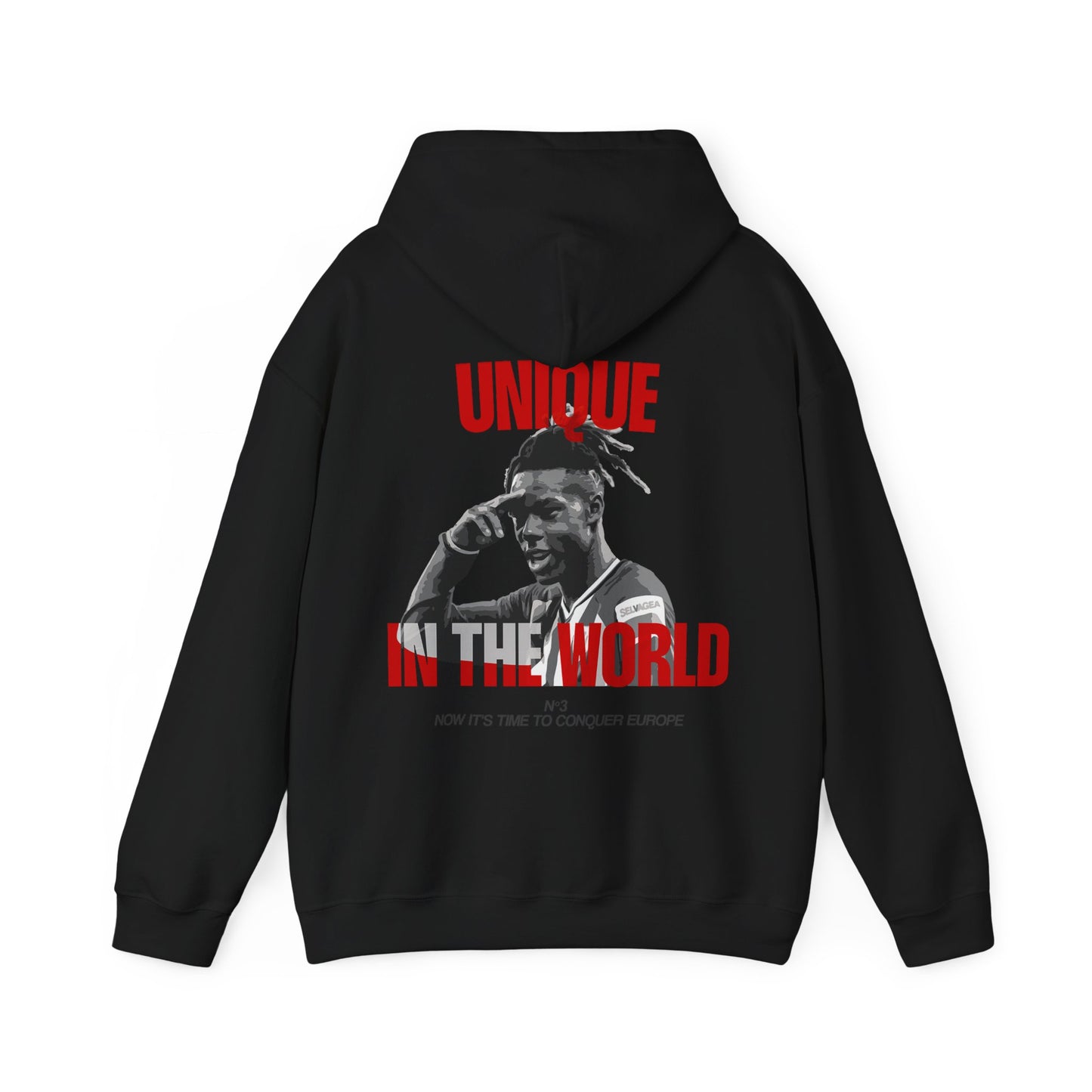 Nº 3 UNIQUE IN THE WORLD CAP HOODIE - Selvägea