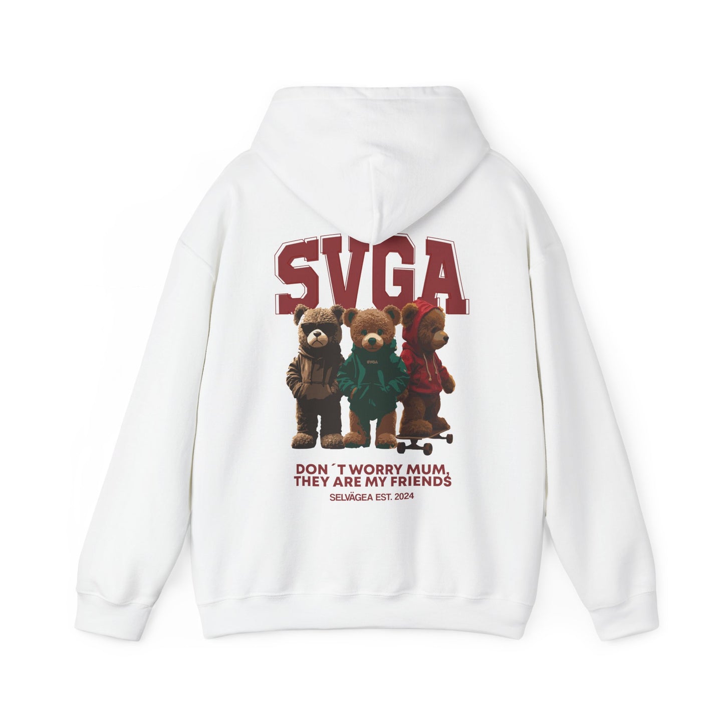 Nº 14 SAN VALENTIN TEDDY BEAR - HOODIE - Selvägea