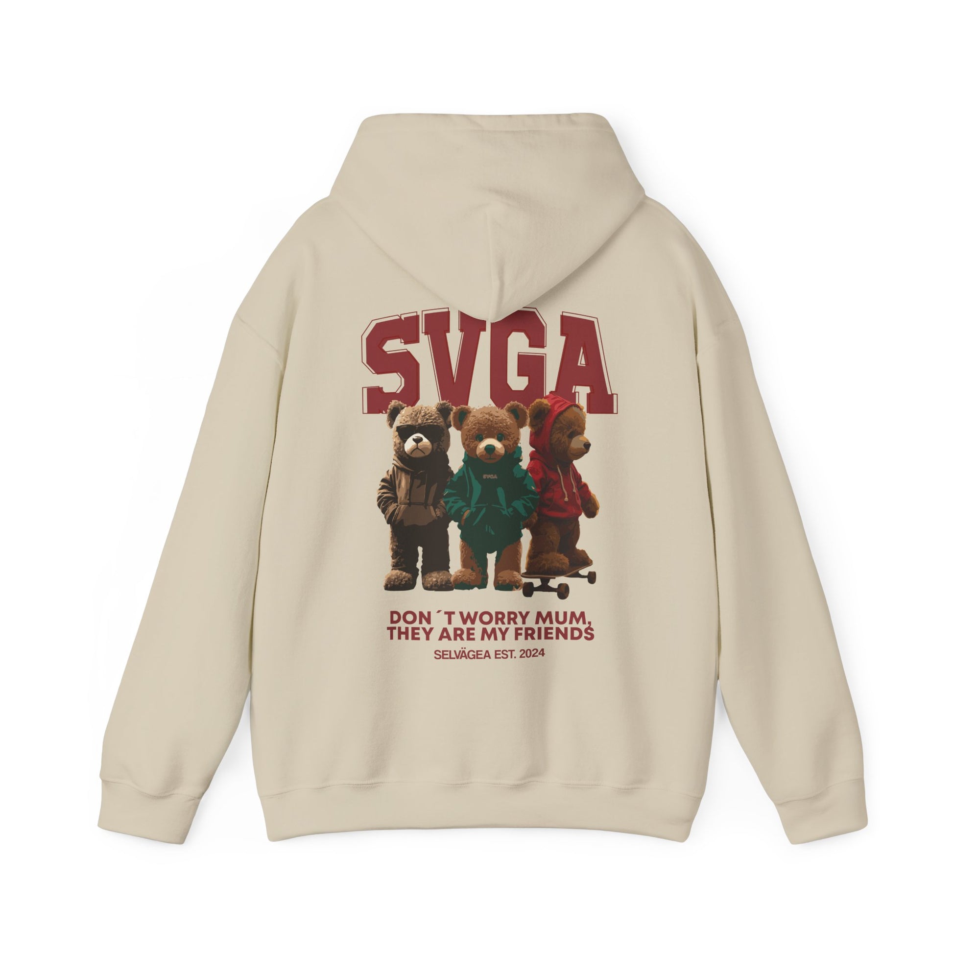 Nº 14 SAN VALENTIN TEDDY BEAR - HOODIE - Selvägea