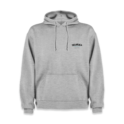 Nº 2 FEARLESS  CAP HOODIE - GREY - Selvägea